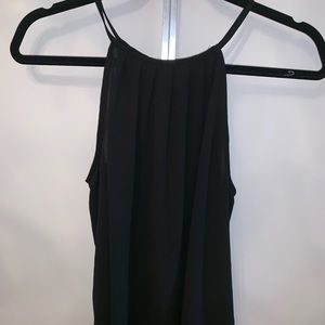 Black chiffon blouse